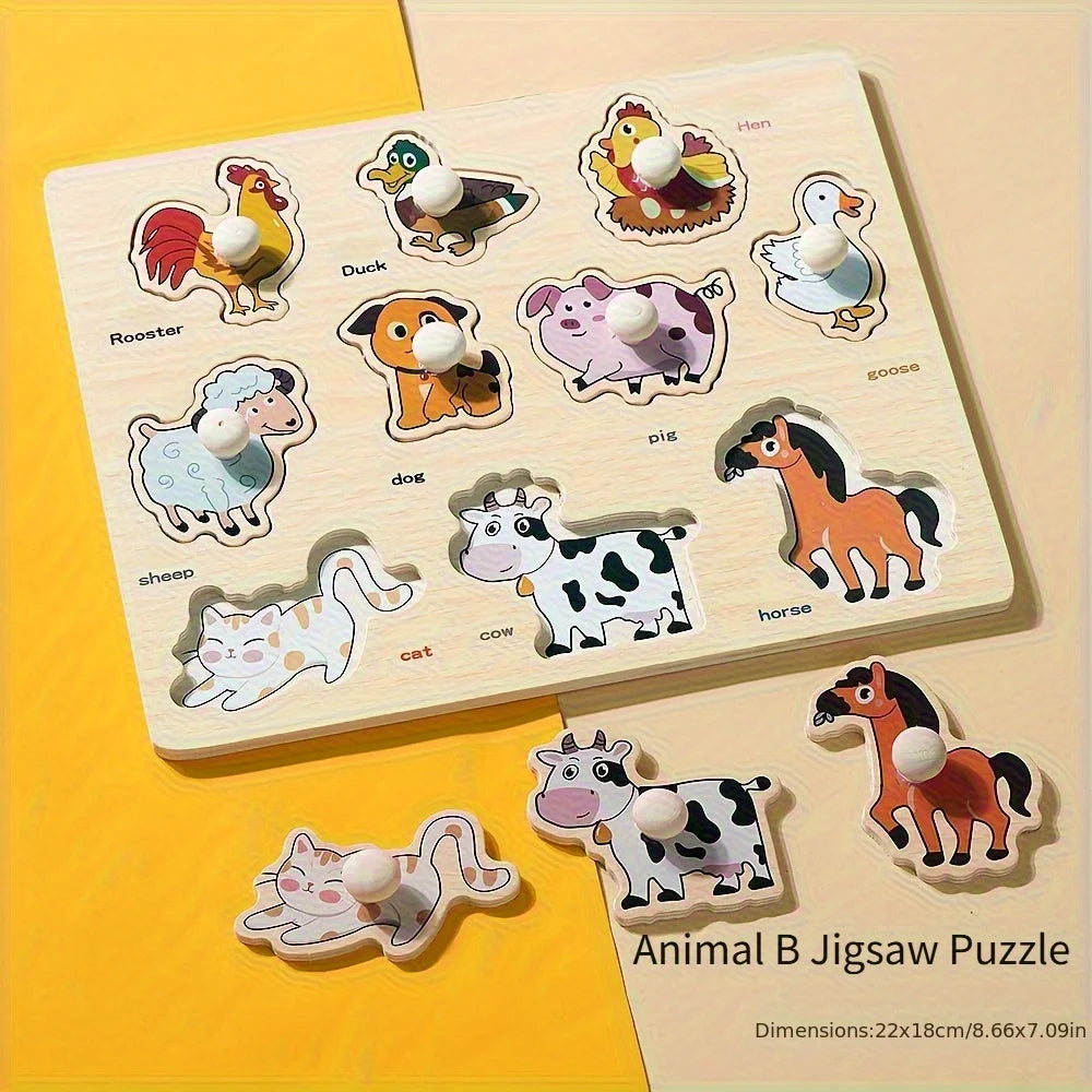 Montessori Early Education Puzzle Board