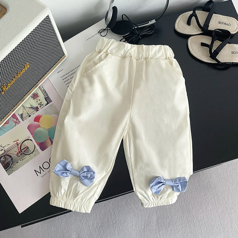 Girls Sweet Flower Outfit Set