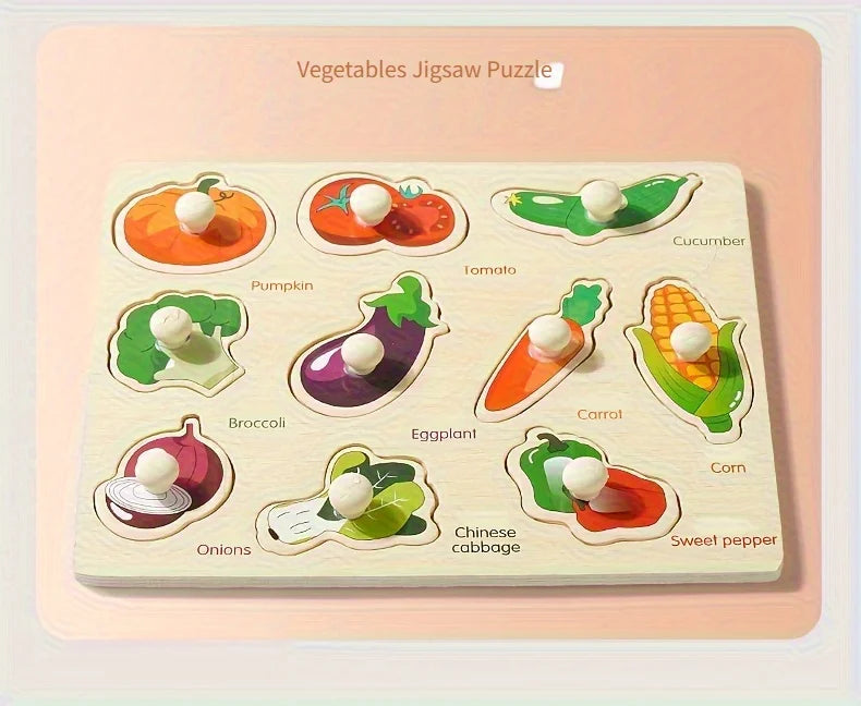 Montessori Early Education Puzzle Board