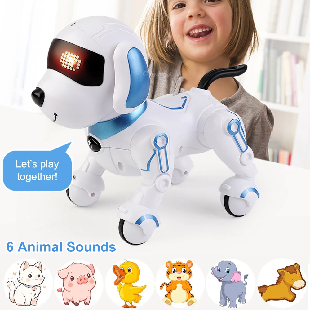 RC Robot Dog Electronic Stunt Pet Interactive Touch