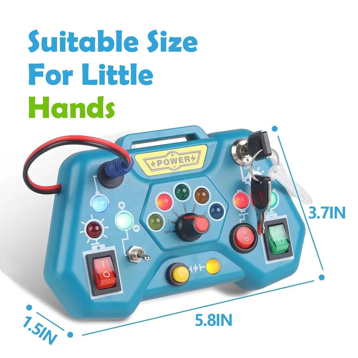 Montessori Busy Board - Educational Learning Toy