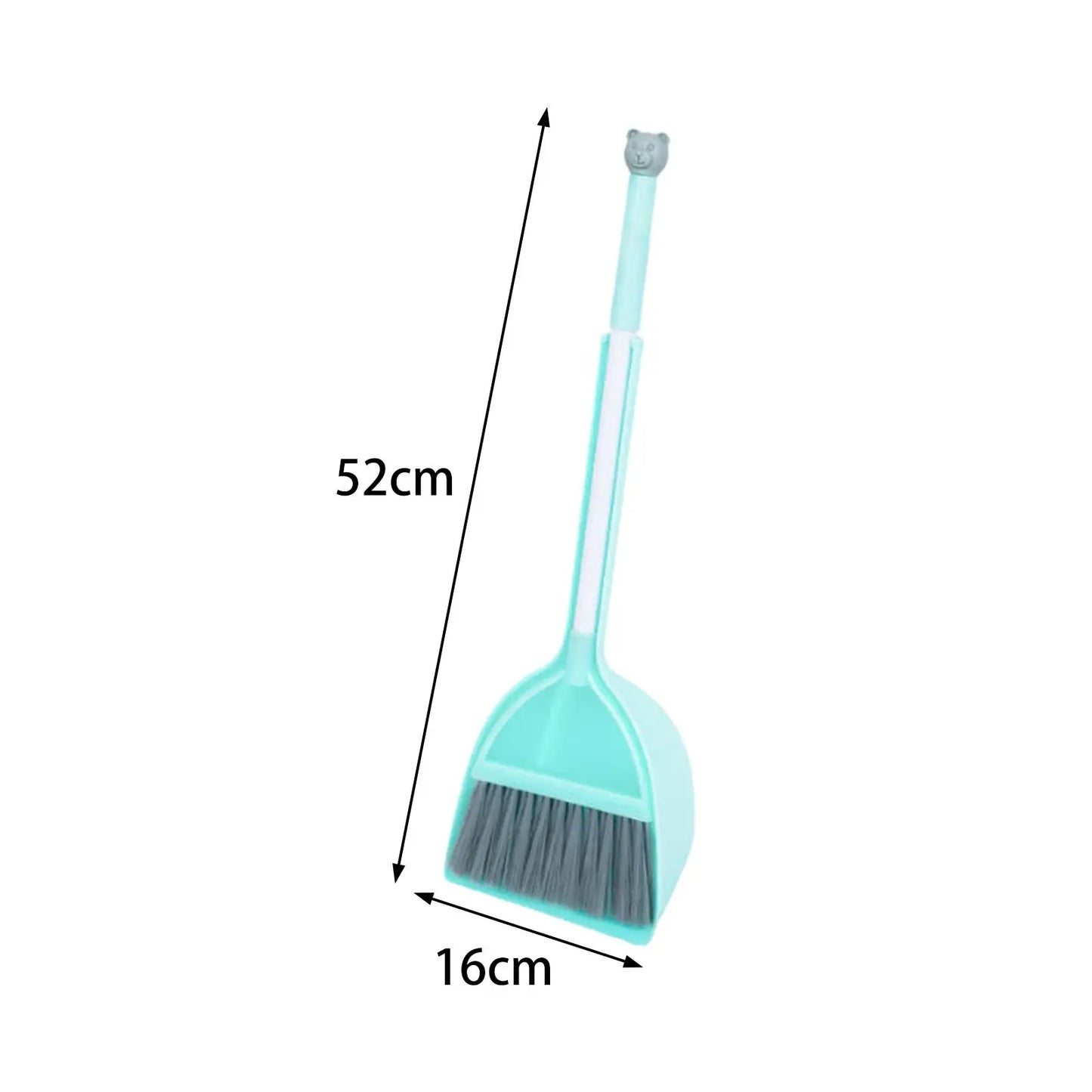 Mini Broom with Dustpan Toy Set