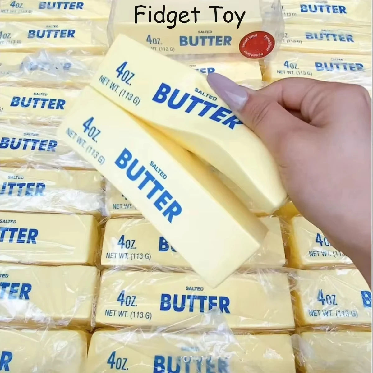 Butter Stick Squishy Toy