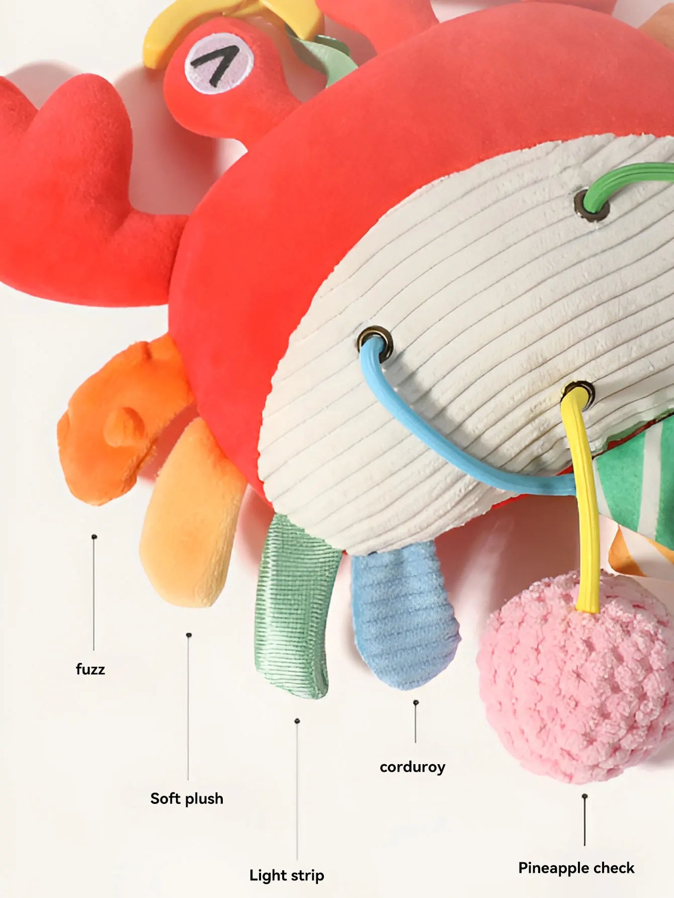 Hanging Sensory Toy For Car Seats and Cribs