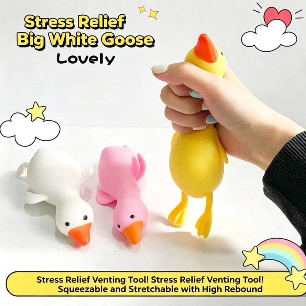 Cute Squishy Duck Toy - Kneadable Fidget Toy