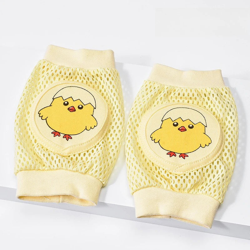 Baby Knee Pads 1 Pair - Crawling Protection, Anti-Fall Learning to Walk Gear for Infants & Toddlers