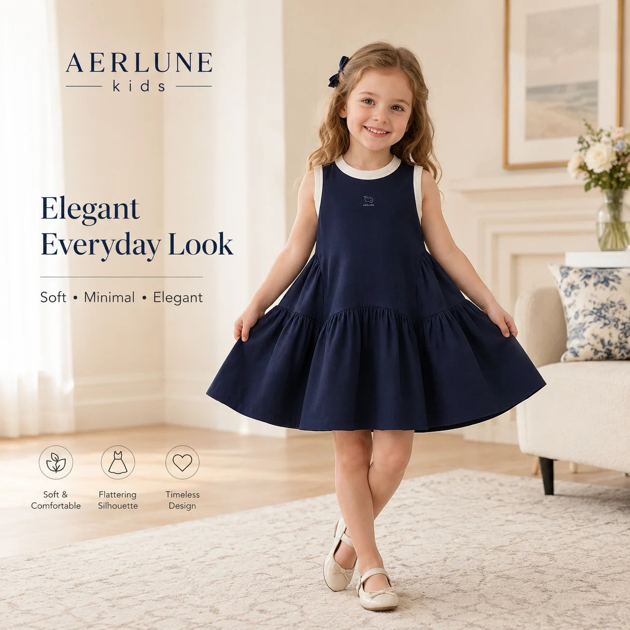 Girls Sleeveless Dress