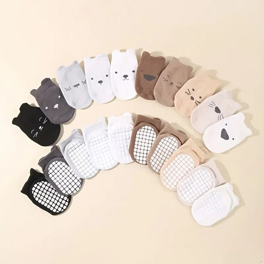 10 Pairs Of Non-Slip Socks