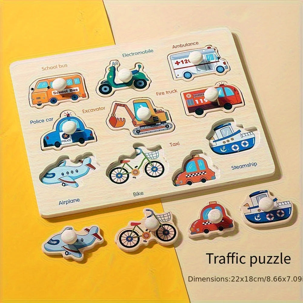 Montessori Early Education Puzzle Board