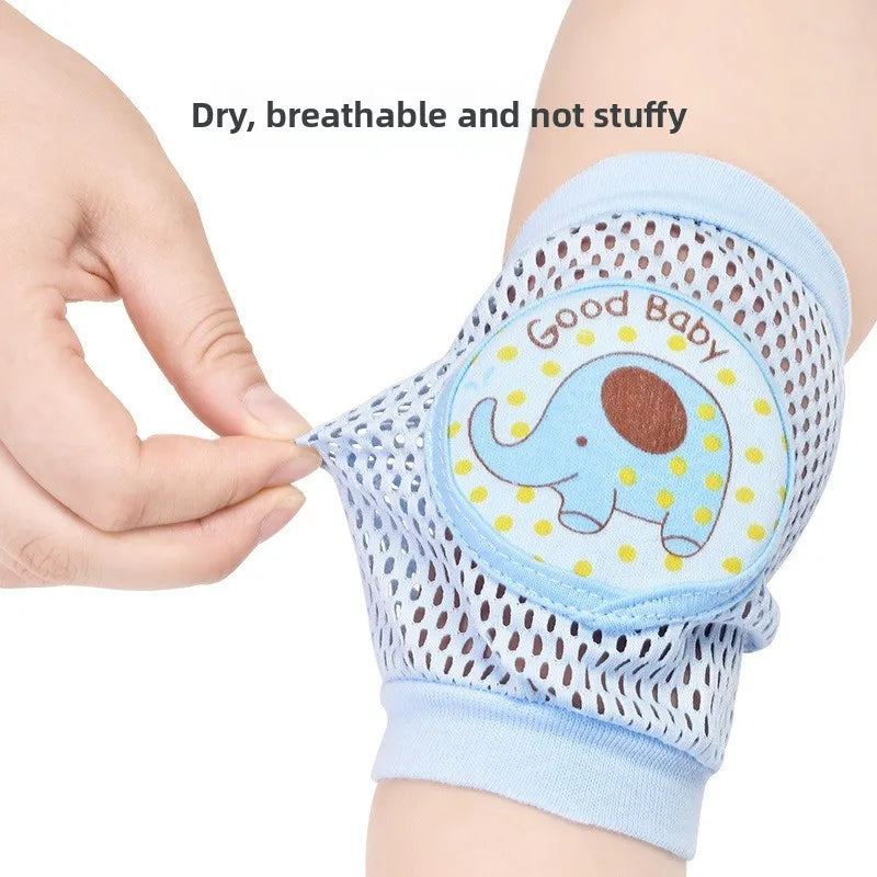 Baby Knee Pads 1 Pair - Crawling Protection, Anti-Fall Learning to Walk Gear for Infants & Toddlers