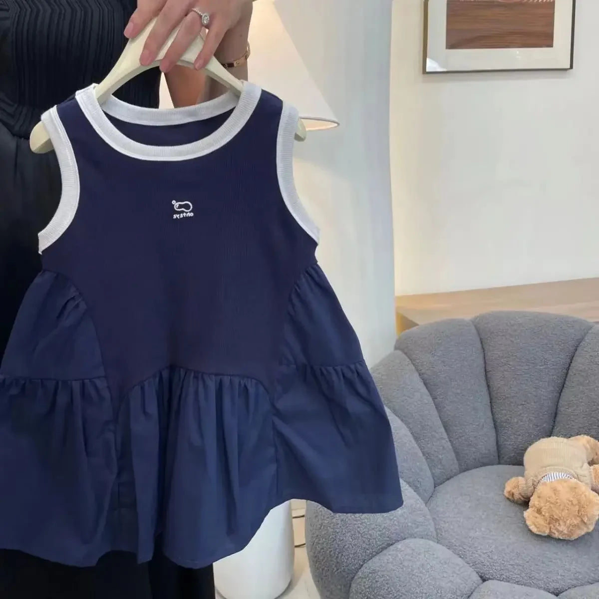 Girls Sleeveless Dress