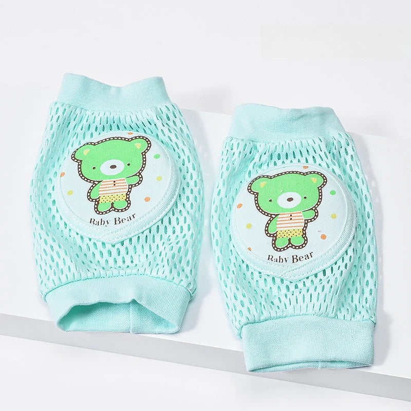 Baby Knee Pads 1 Pair - Crawling Protection, Anti-Fall Learning to Walk Gear for Infants & Toddlers