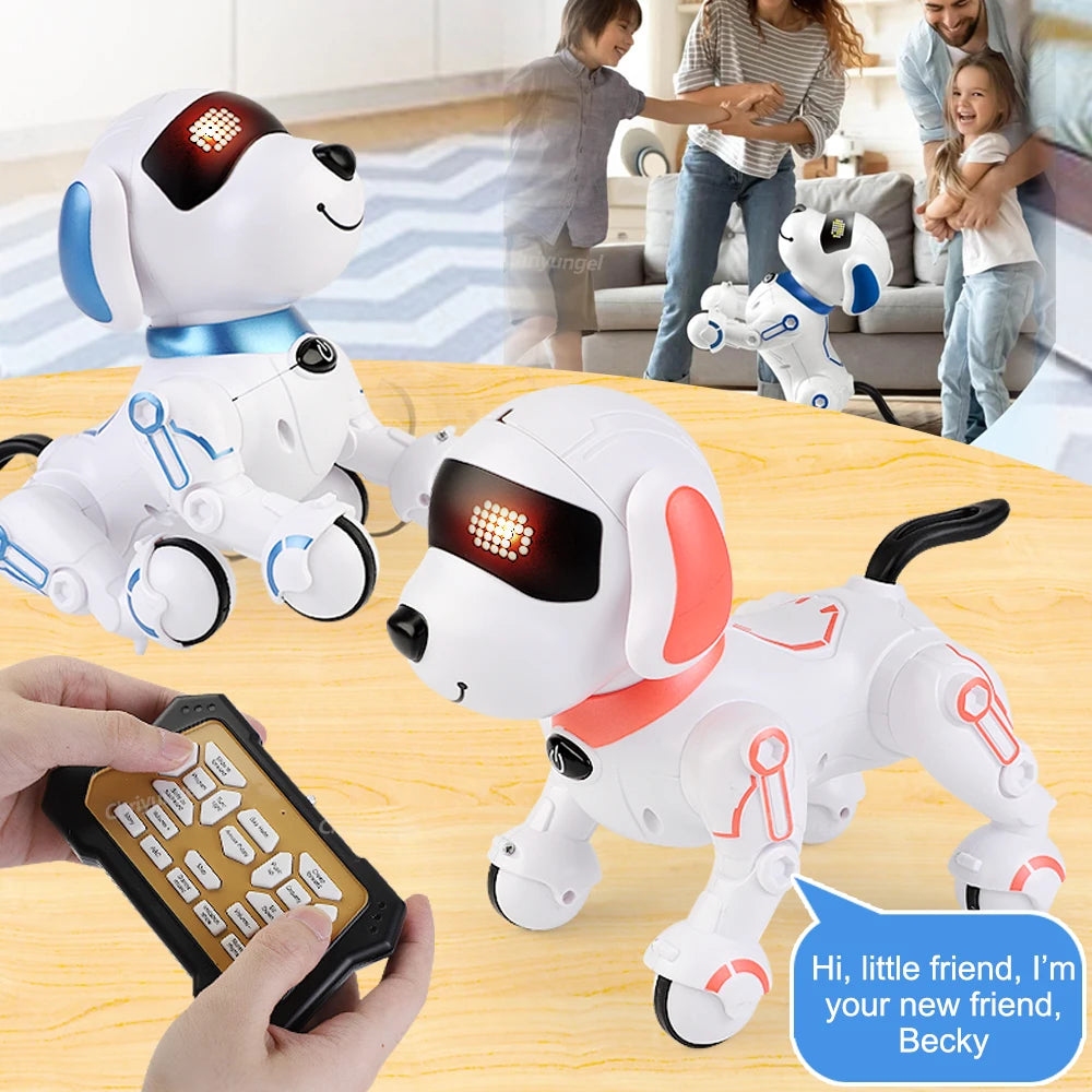 RC Robot Dog Electronic Stunt Pet Interactive Touch