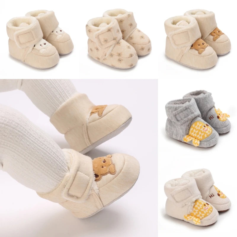 Soft Cotton Booties For Newborns