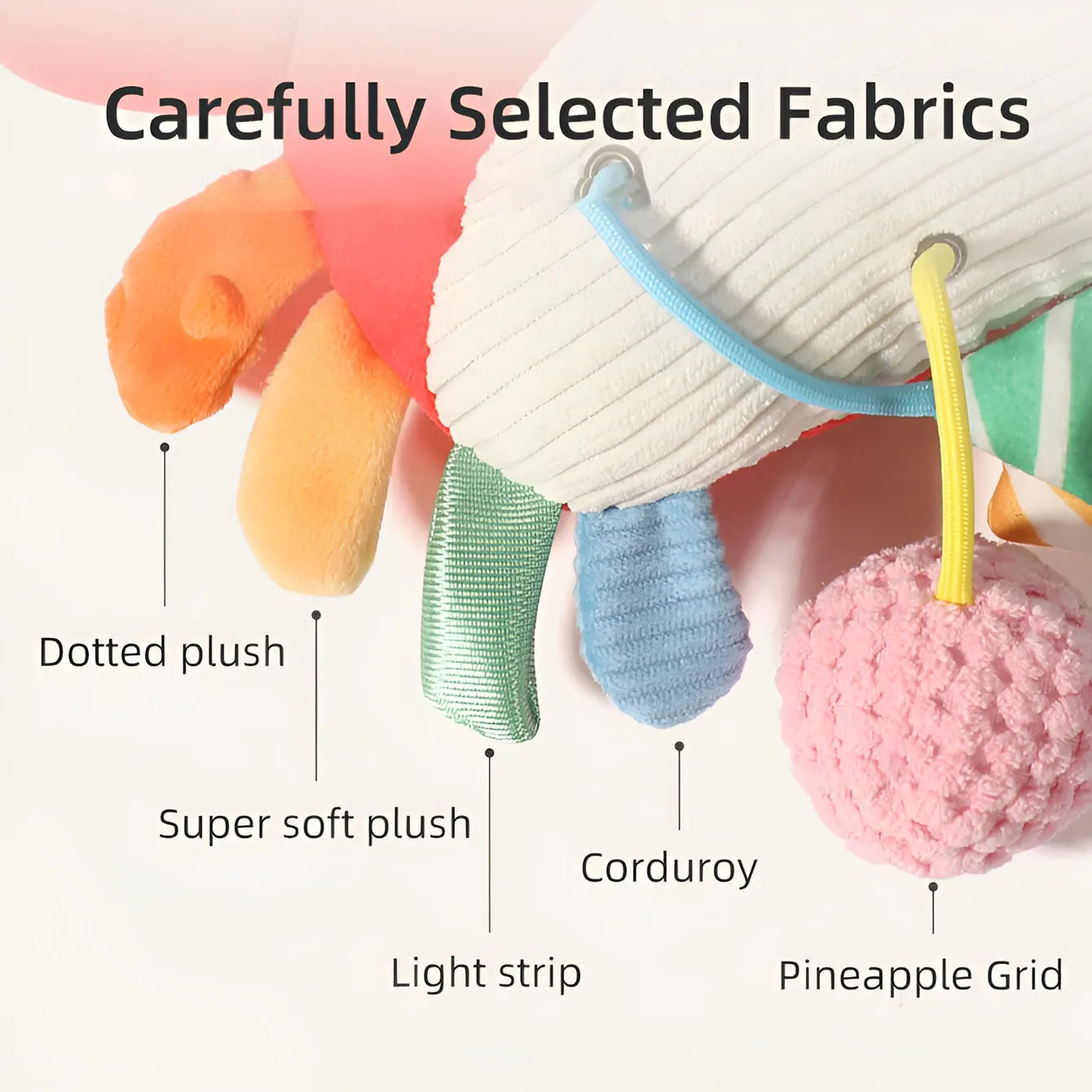 Hanging Sensory Toy For Car Seats and Cribs