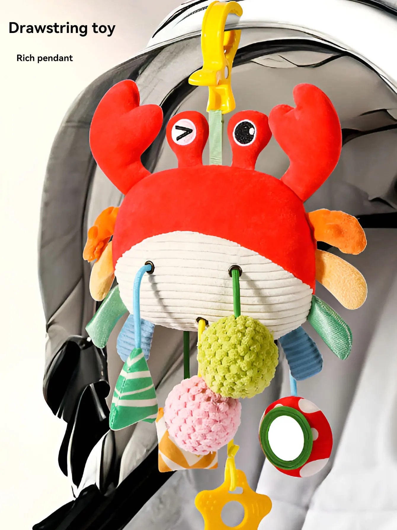 Hanging Sensory Toy For Car Seats and Cribs