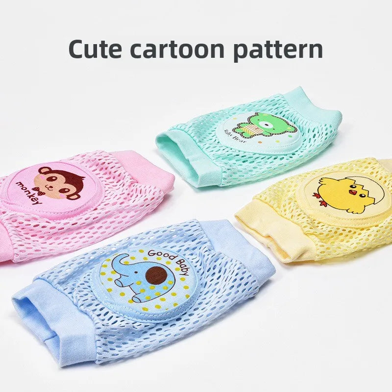 Baby Knee Pads 1 Pair - Crawling Protection, Anti-Fall Learning to Walk Gear for Infants & Toddlers