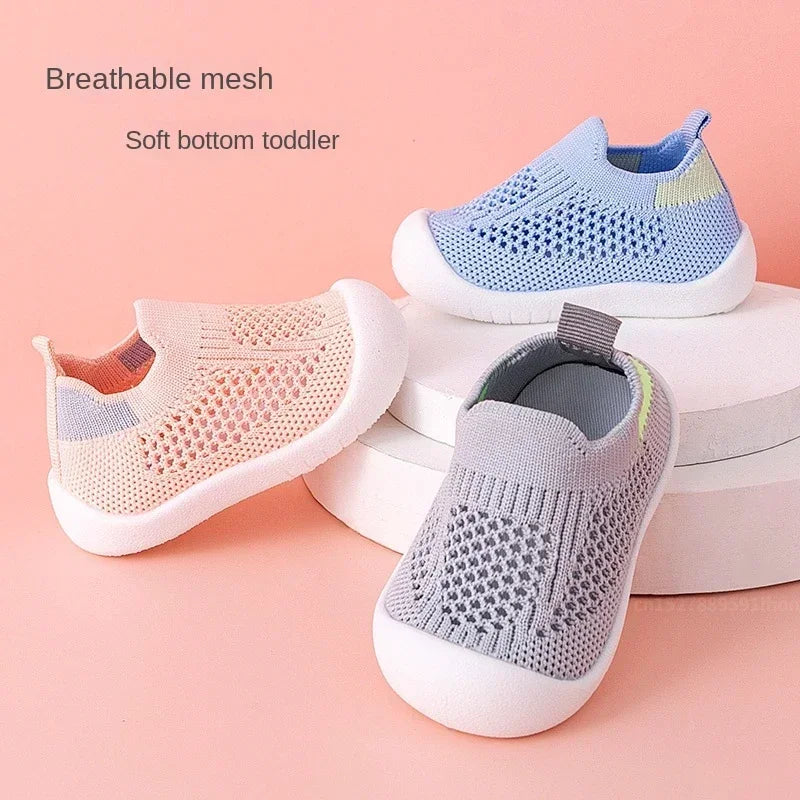 Breathable Knitted Sneakers