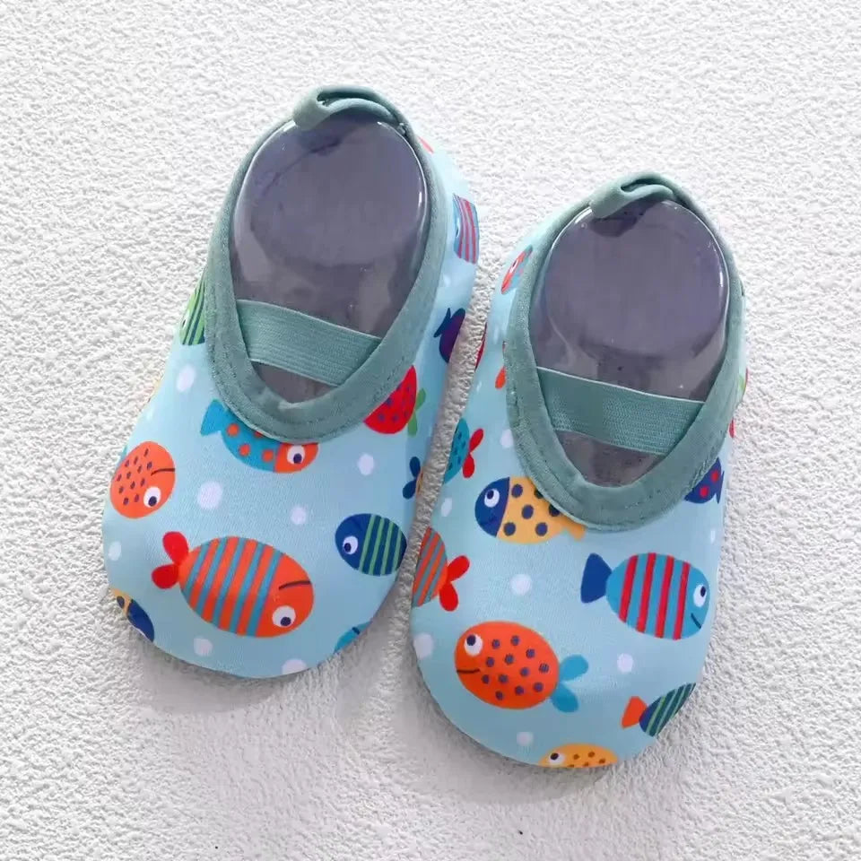 Kids Beach Water Sneakers- Children Swimming Barefoot Shoes