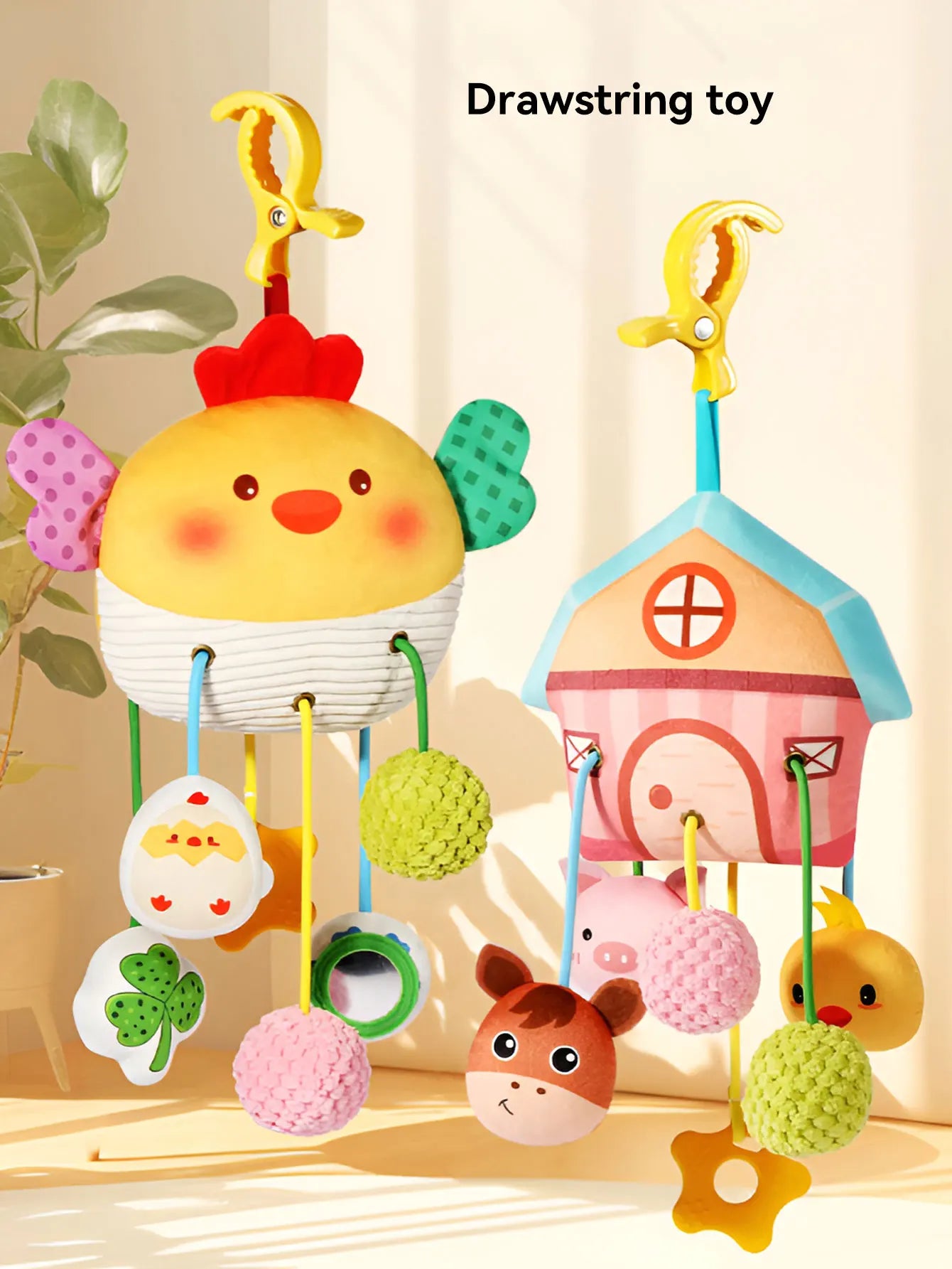 Hanging Sensory Toy For Car Seats and Cribs