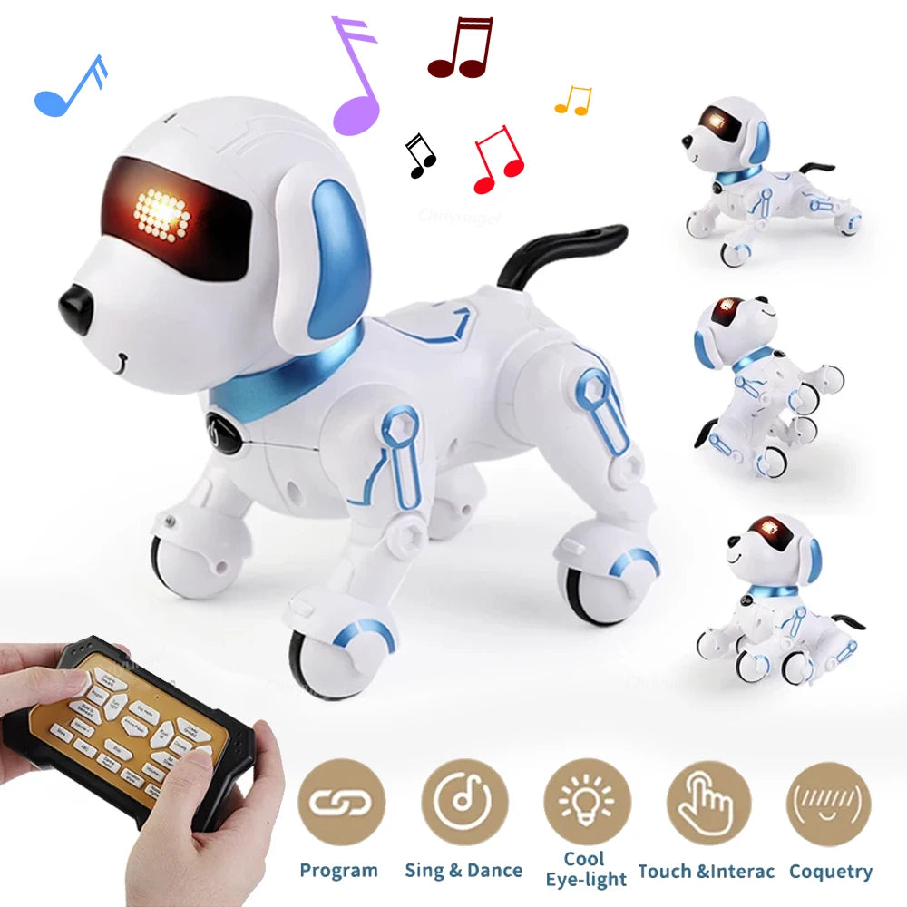 RC Robot Dog Electronic Stunt Pet Interactive Touch