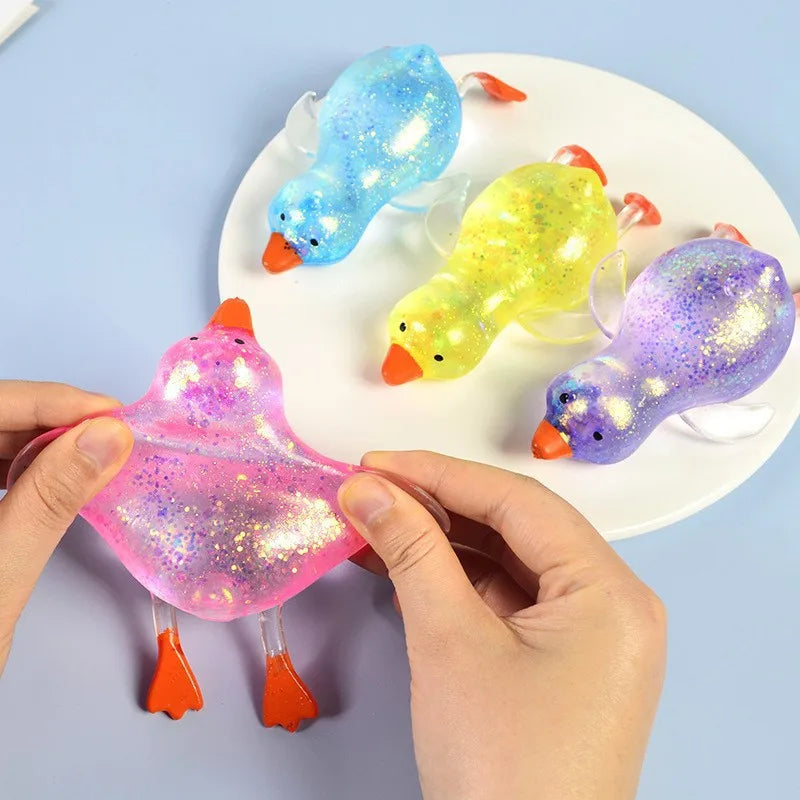 Cute Squishy Duck Toy - Kneadable Fidget Toy