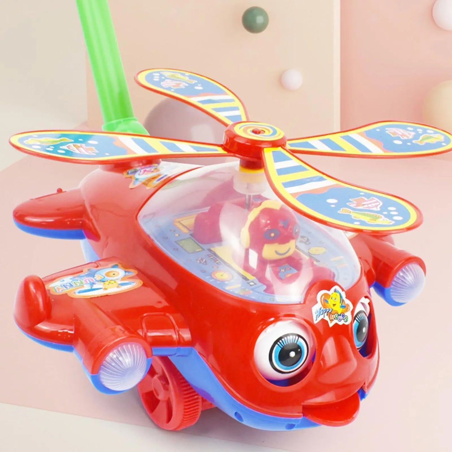 Push Along Helicopter