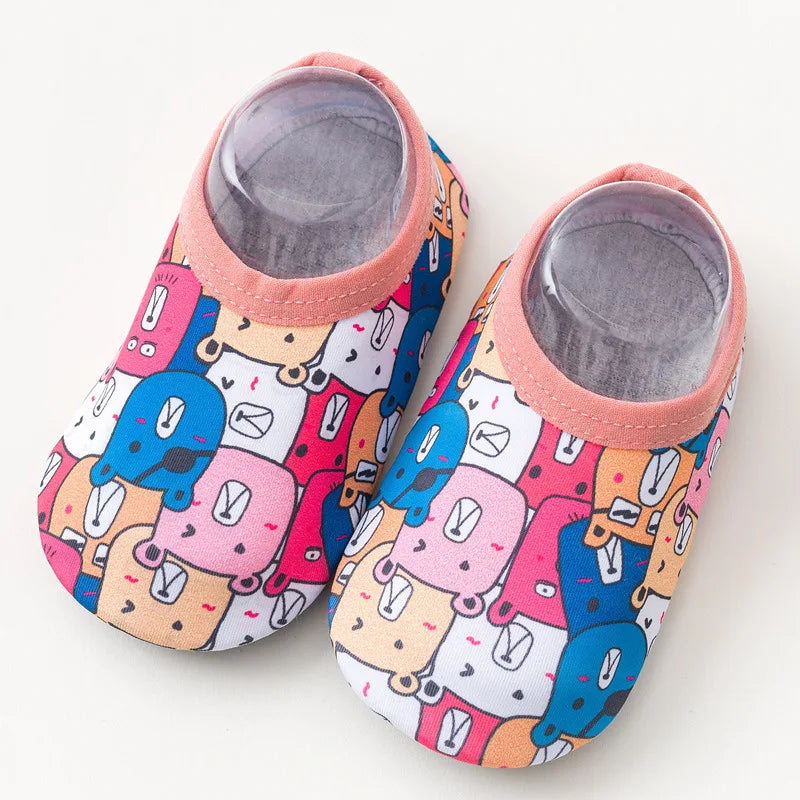 Kids Beach Water Sneakers- Children Swimming Barefoot Shoes