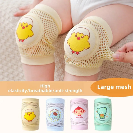 Baby Knee Pads 1 Pair - Crawling Protection, Anti-Fall Learning to Walk Gear for Infants & Toddlers
