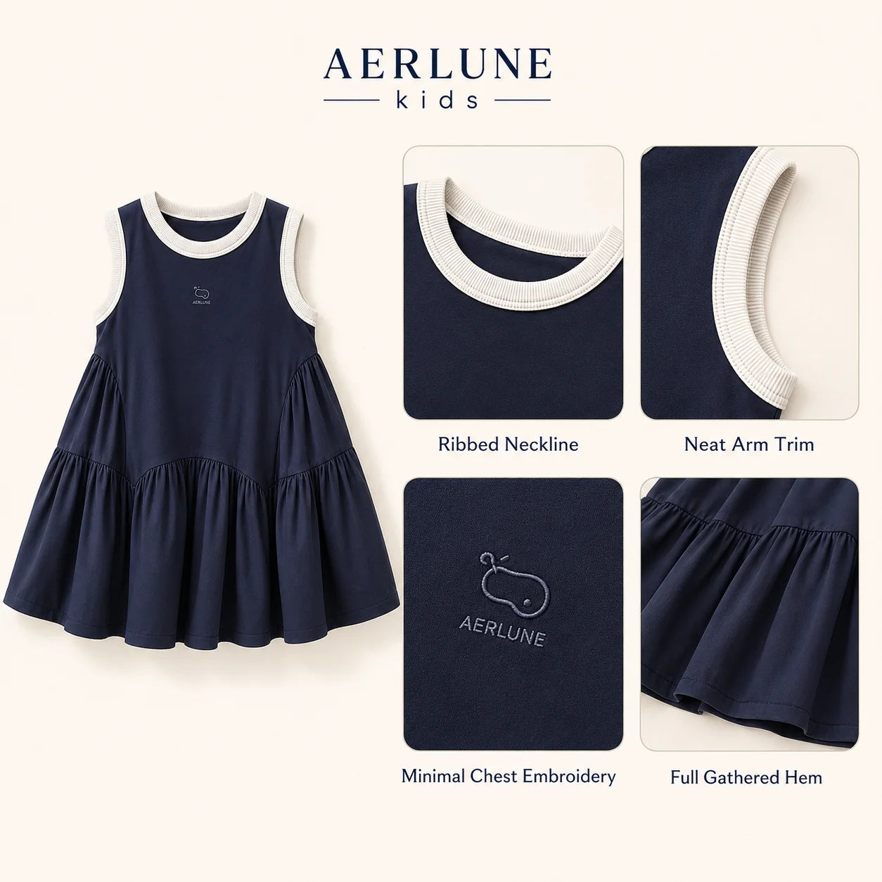 Girls Sleeveless Dress