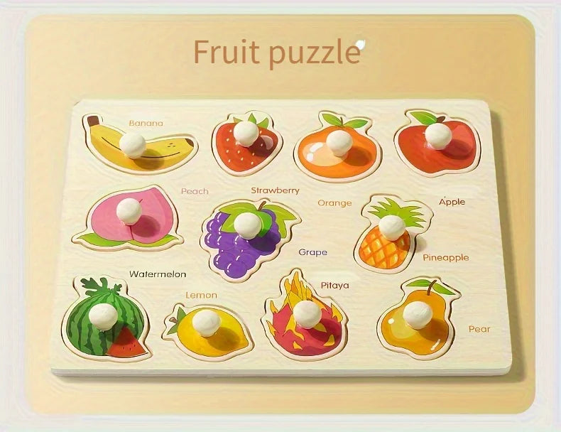 Montessori Early Education Puzzle Board