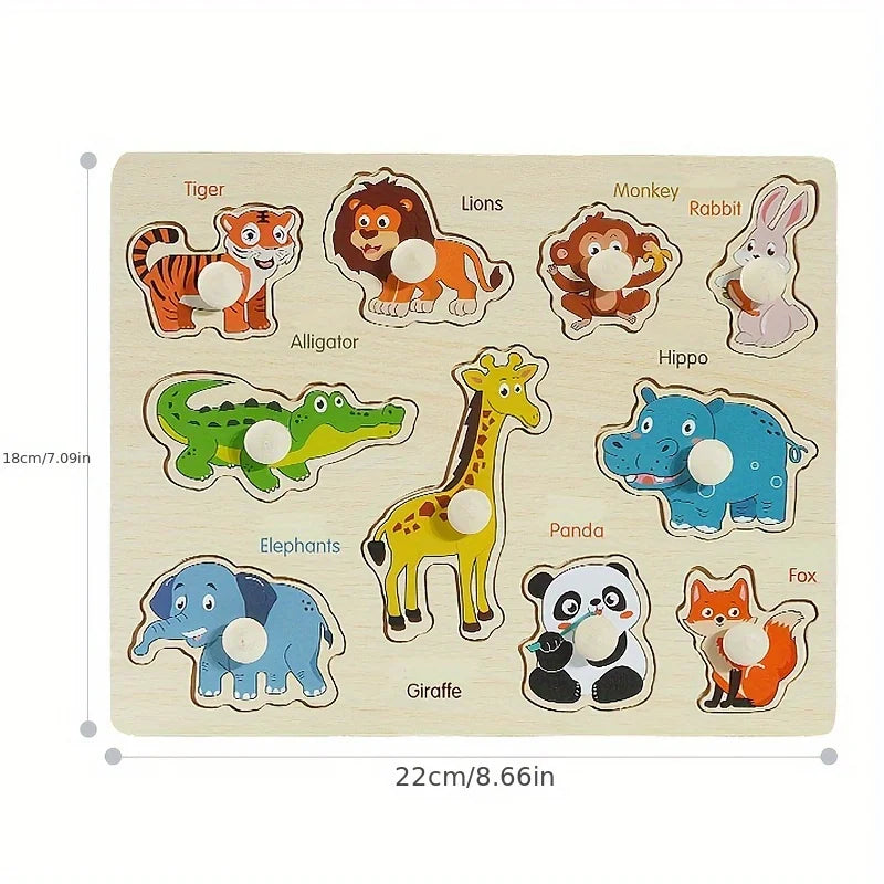 Montessori Early Education Puzzle Board