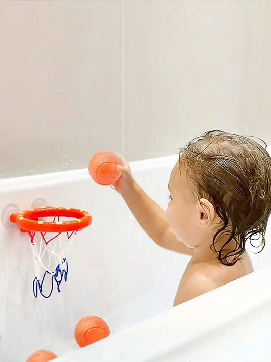 Suction Cup Basketball Hoop with 3 Soft Balls