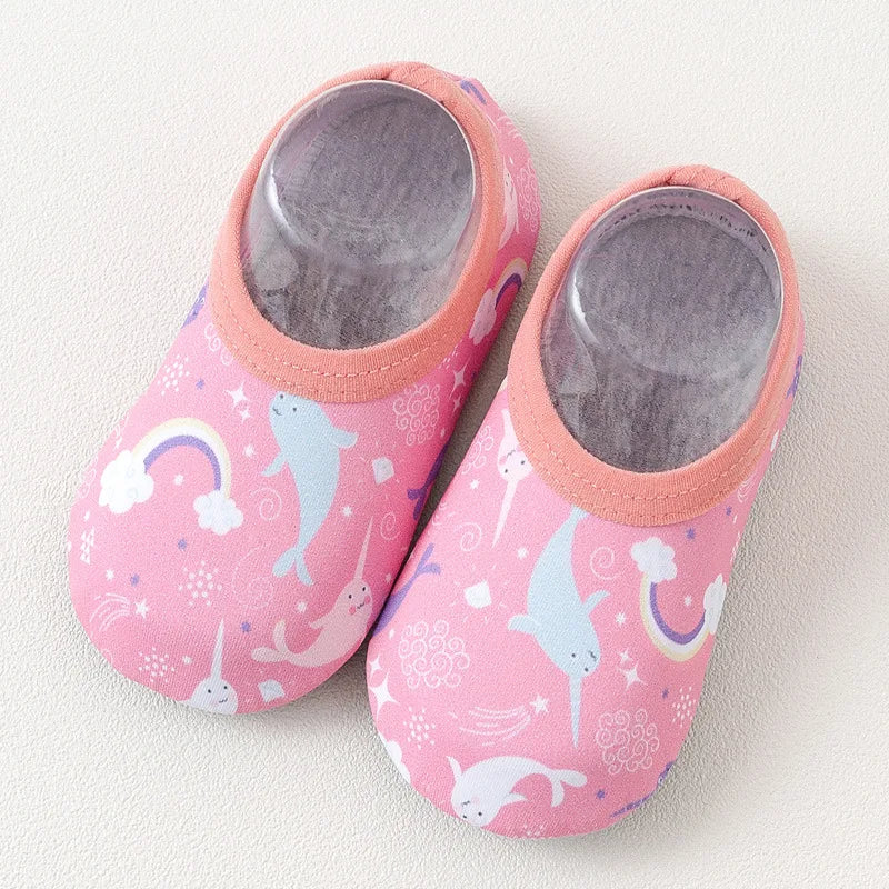 Kids Beach Water Sneakers- Children Swimming Barefoot Shoes
